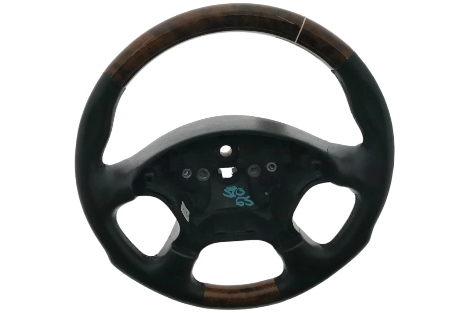 Lenkrad Holz/Leder (C56JL)