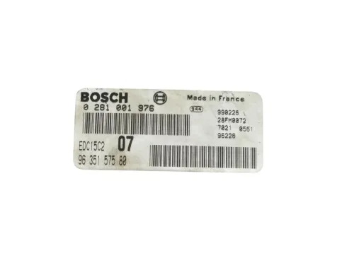HDI 2.0 RHY/ BOSCH 0281001976 EDC15C207 +